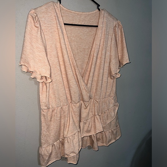 Peach Blouse - Picture 2 of 3